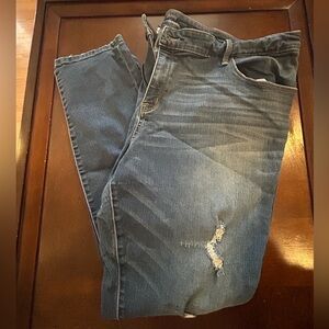 Ava & Viv Distressed Skinny Jeans - 22W